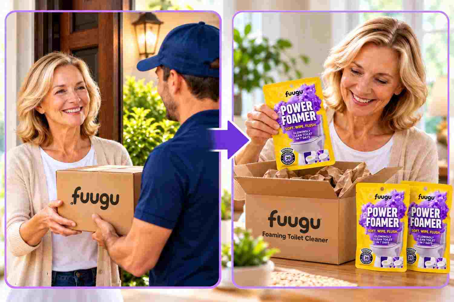 Fuugu delivery and joyful unboxing