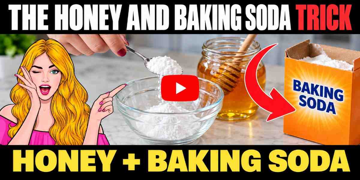 Honey and Baking Soda Trick video
