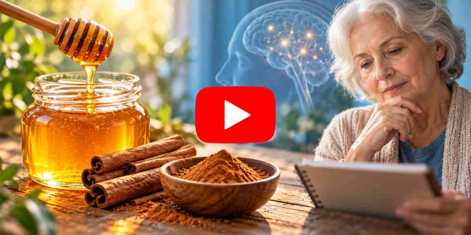 Honey and cinnamon with thoughtful reflection