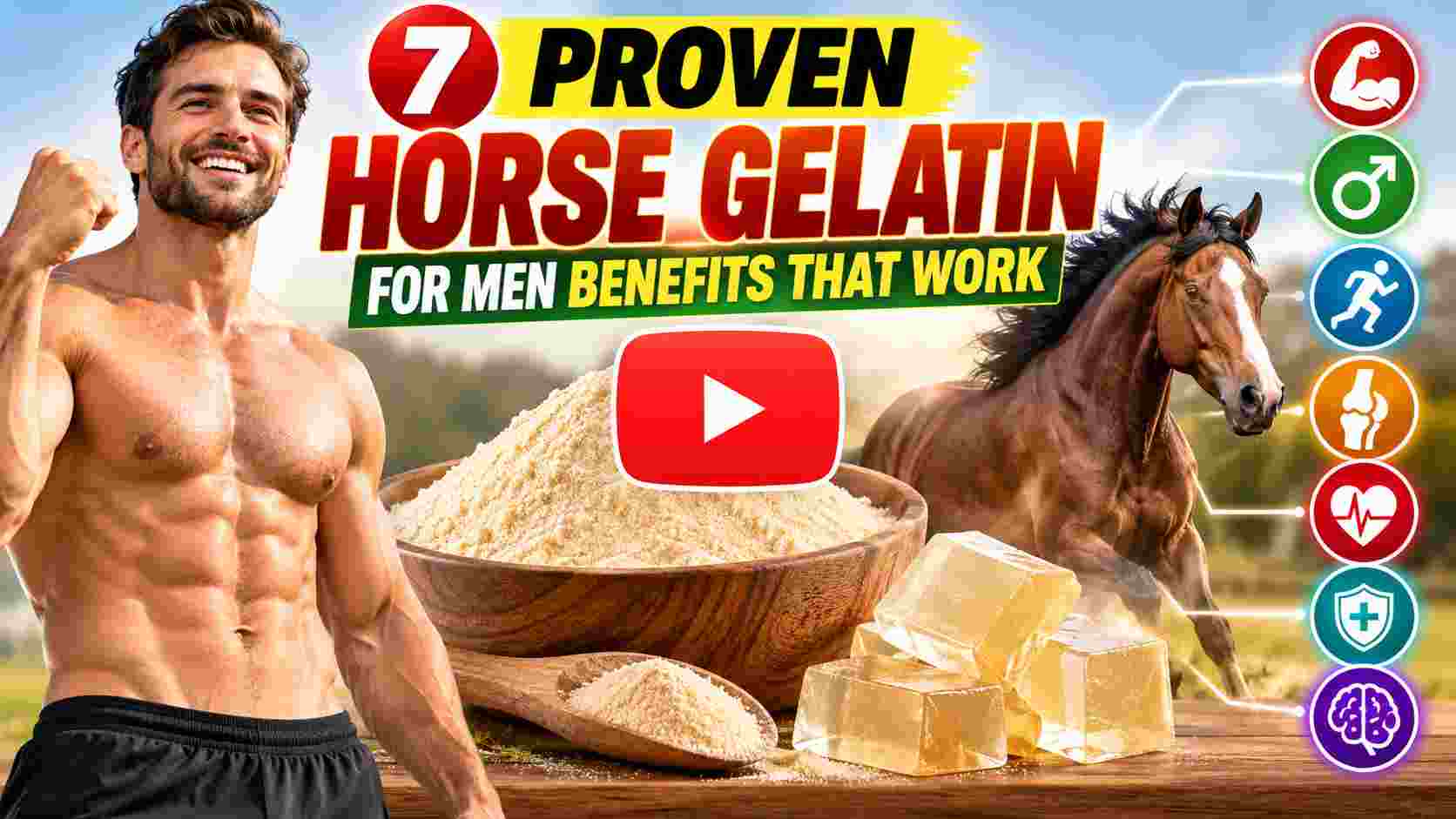 Horse Gelatin Benefits Thumbnail