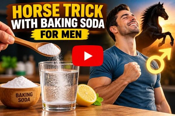 Horse Trick With BakingSoda for Men