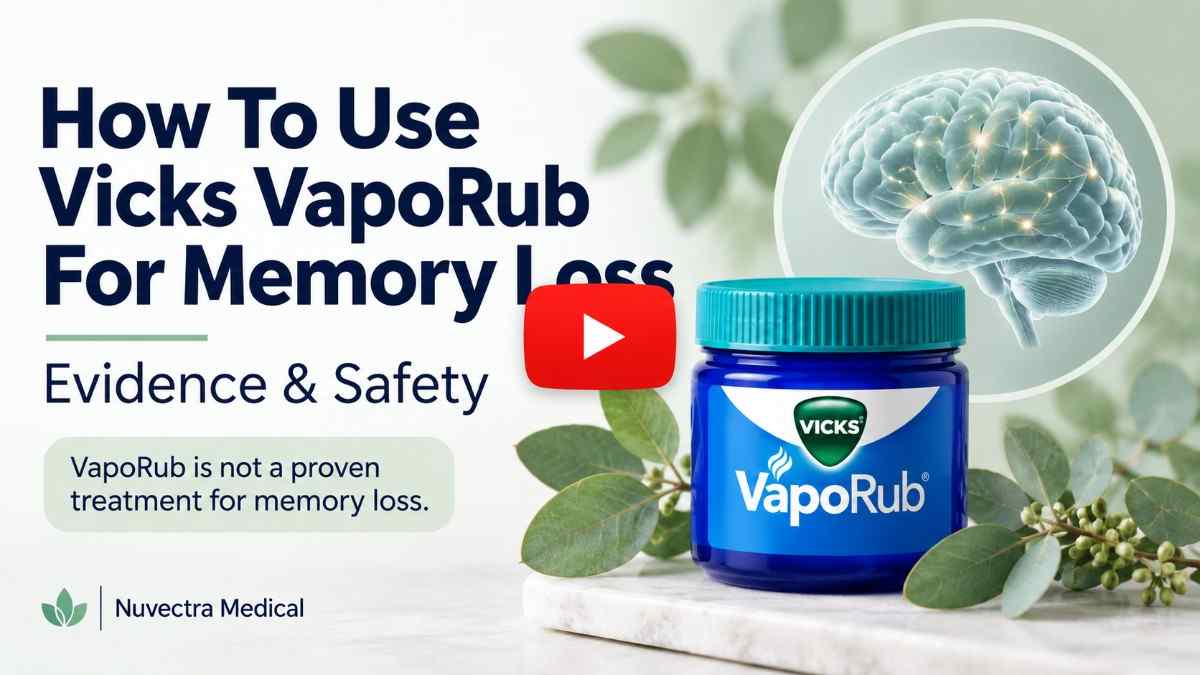 How To Use Vicks Vaporub For Memory Loss video