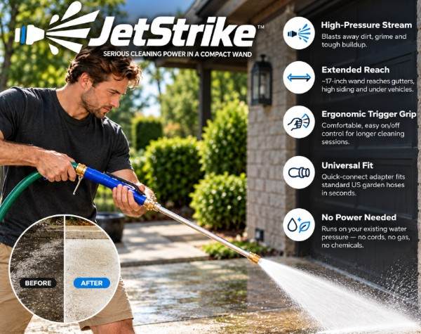 JetStrike Water Hose features
