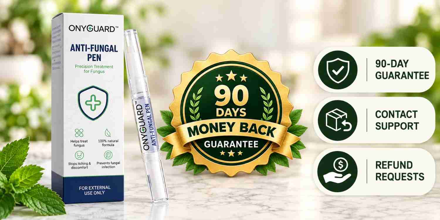 OnyGuard 90-day money-back guarantee