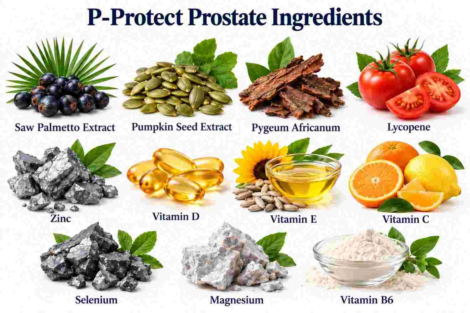 P-Protect prostate ingredient