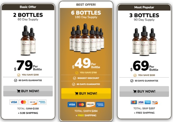 Payarmin prices