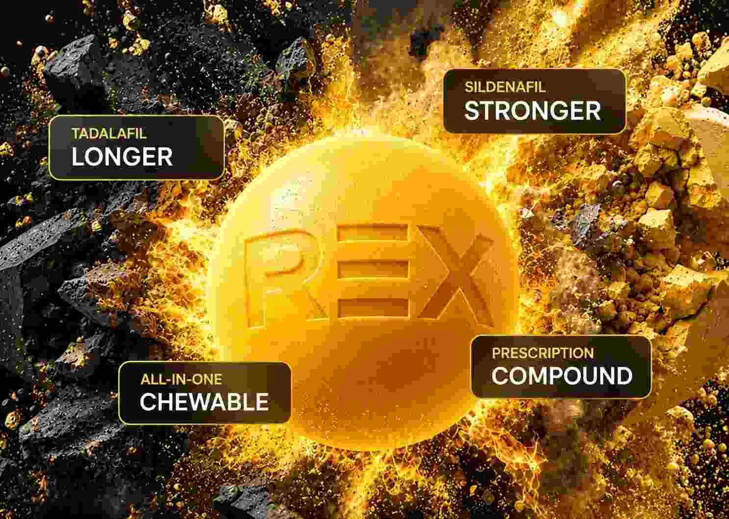 REX Gold and Black Tablet