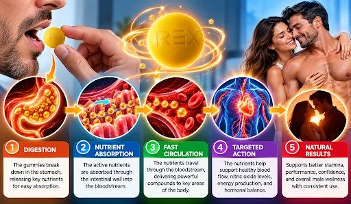 RexMD Ignite Rx Gummies work
