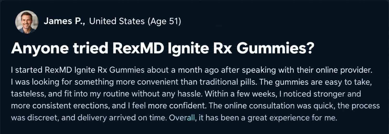 RexMD- testimonial