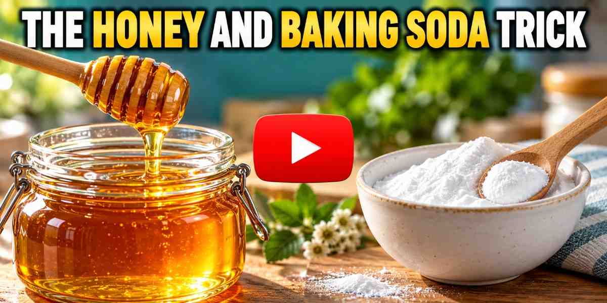 The Honey and Baking Soda Trick