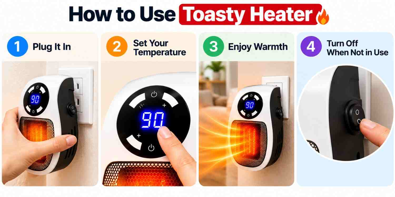Toasty Heater uses