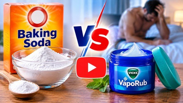 baking soda and Vicks ED