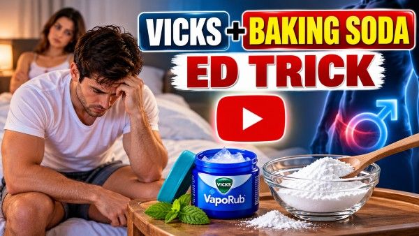 vicks bakingsoda ed trick